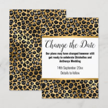 LUXUS-GOLD-LEOPARD-VERSCHIEBUNGKARTE