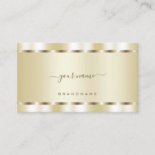 Luxus Gold Shimmer Effekt Beruflich und modern Visitenkarte