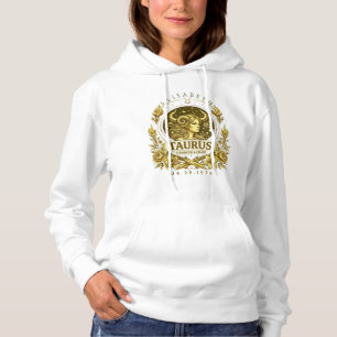 Luxus-Gold-Stier-Sternzeichen-Göttin – Feminine Ho Hoodie