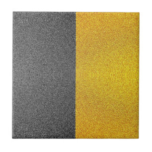 Luxus Gold- und Schwarz-Keramikfliesen (Chic-Textu Fliese