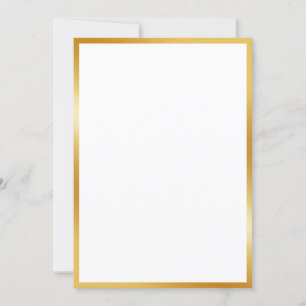 Luxus-Goldeffekt Einladung