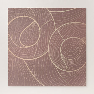 Luxus-Goldlinien-Muster Hintergrund
