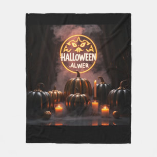 Luxus-Halloween-Flanelldecke 2025 🎃🖤 Fleecedecke