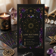 Luxus-Himmelsastrologie-Mystik-Zodiak-Reader-QR