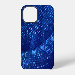 Luxus-Hintergrund mit Metallgardinen in 3D. iPhone 12 Hülle