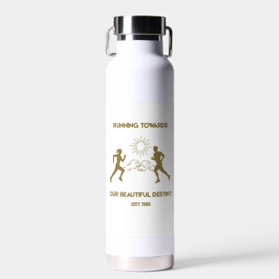 Luxus-Hochzeit: Auf unser Schicksal zulaufen Trinkflasche