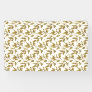 Luxus-Hochzeitsbanner Elegantes botanisches Deko Banner
