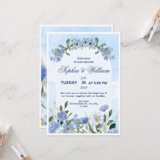 Luxus-Hochzeitseinladungskarte Einladung