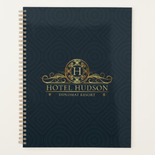 Luxus Hotel Stationery Gold Mit Monogramm Planer