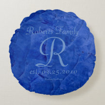 Luxus-Kissen mit individuellem Monogramm