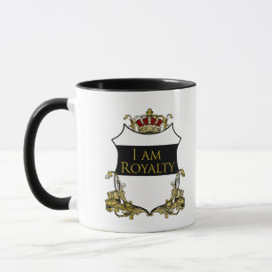 Luxus-Kronenkamm Goldschild Fette Königliche Tasse