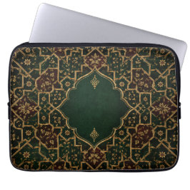 Luxus-Laptop-Hülle im islamischen Arabesken-Stil | Laptopschutzhülle
