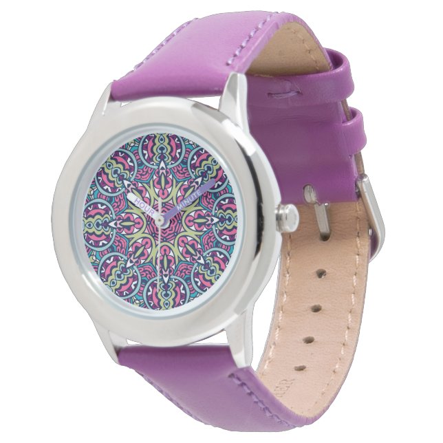 Luxus Lederband Watch Armbanduhr (Schrägansicht)