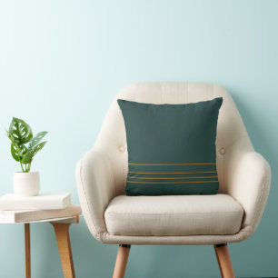 Luxus Linen Popular Green Gold Texture Collection Kissen