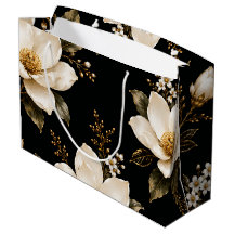 Luxus-Magnolien-Blumen-Nahtloses Muster Kunstwerk