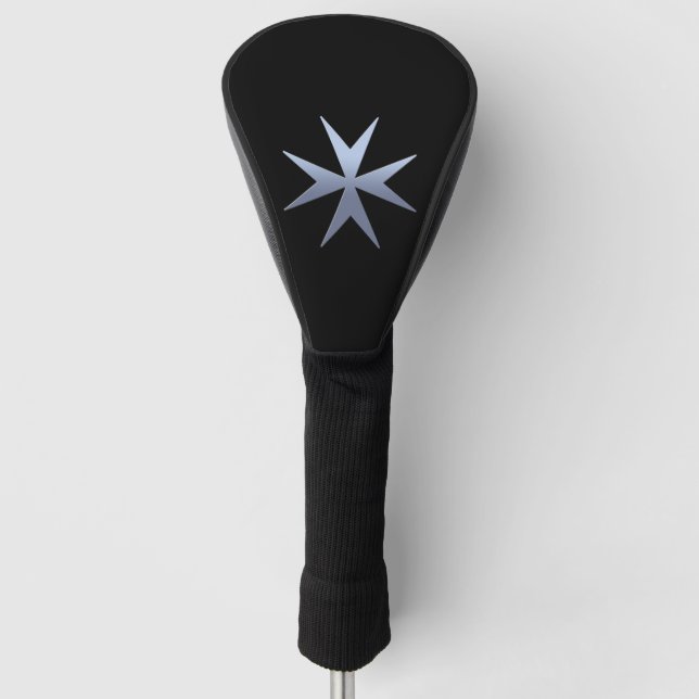 Luxus Maltese Cross Golf Head Cover Golf Headcover (Vorderseite)