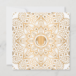 Luxus Mandala 11 Feiertagskarte