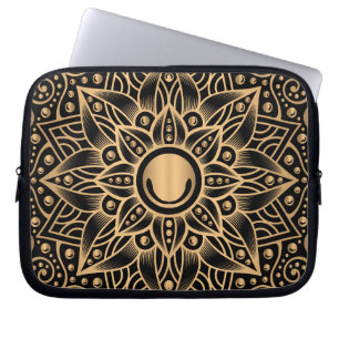 Luxus Mandala 12 Laptopschutzhülle