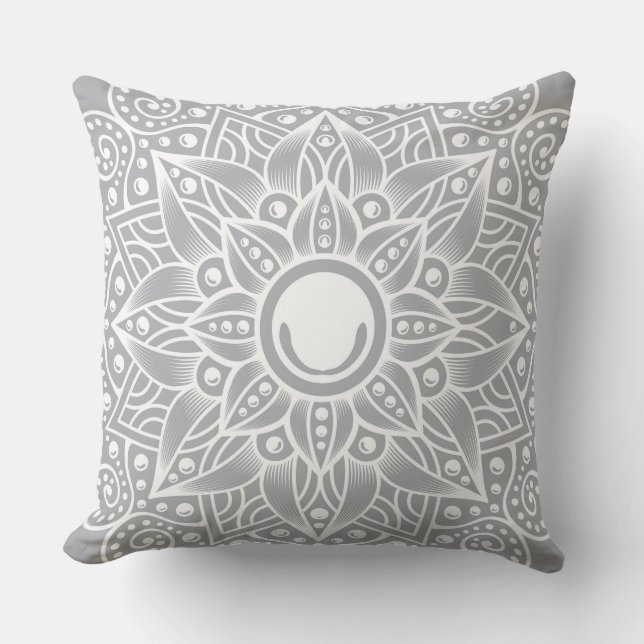 Luxus Mandala 14 Kissen (Vorderseite)