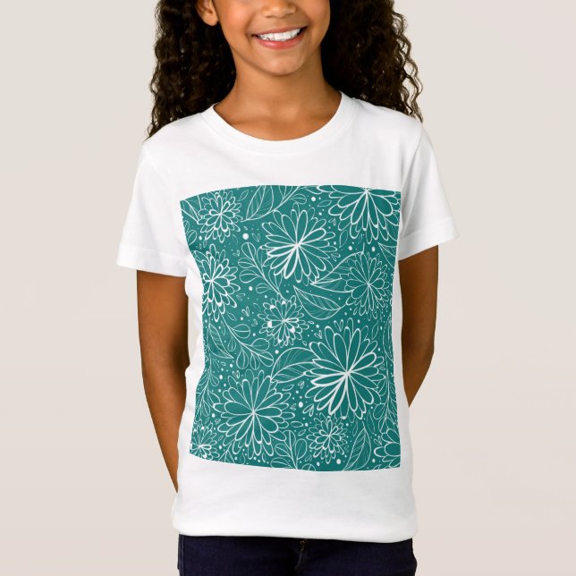Luxus Mandala 28 T-Shirt (Vorderseite)