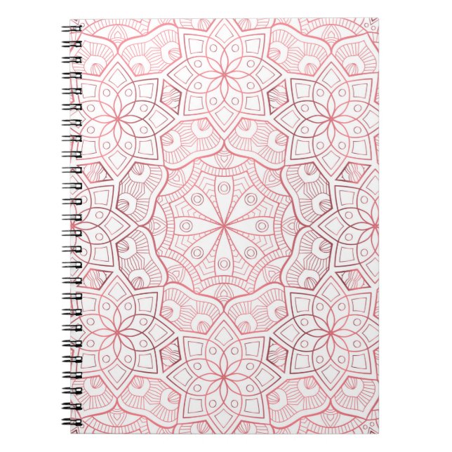 Luxus Mandala 5 Notizblock (Vorderseite)