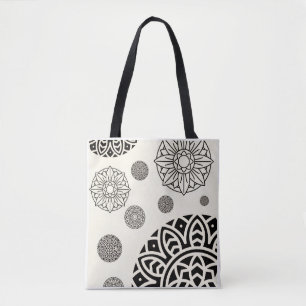 Luxus-Mandala-Kunst-Schulter-Tote-Tasche Tasche