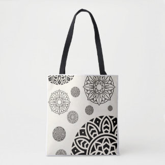 Luxus-Mandala-Kunst-Schulter-Tote-Tasche Tasche