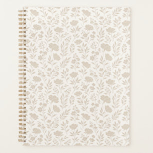 Luxus-Minimal-Botanikmuster Planer