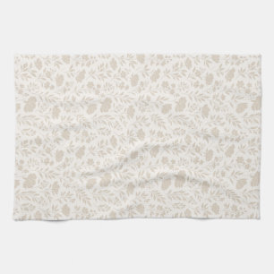 Luxus Minimal Botanisches Muster Geschirrtuch