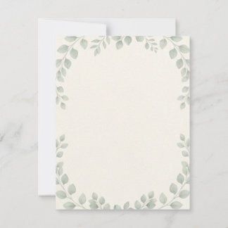 Luxus-Minimalist-Botanik-Eukalyptus-Hochzeits-Einl