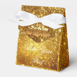 Luxus Mit Monogramm Popular Gold Glitzer Geschenkschachtel