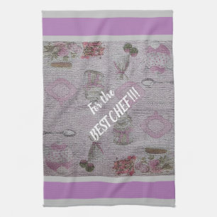 Luxus Moderne Antike Florale Rose Geschirrtuch