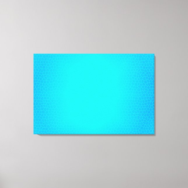Luxus Moderne Blue Art Sky So festes Glas Leinwanddruck (Vorderseite)
