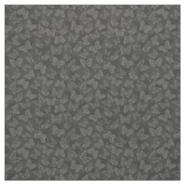 Luxus Moderne Silberne natürliche Blütenschmetterl Stoff
