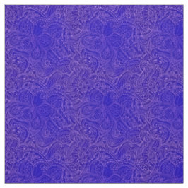 Luxus Moderner Blauer Blauer Blütenschmetterling Stoff