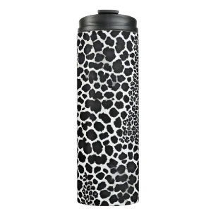 Luxus Modernes White Leopard Elegante Collection Thermosbecher