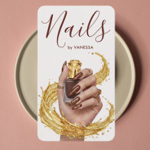 Luxus-Nagelkünstler Maniküre Espresso Deep Clove