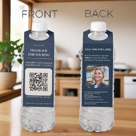 Luxus-Open-House-Immobilientour-Favor- QR Flaschenanhänger