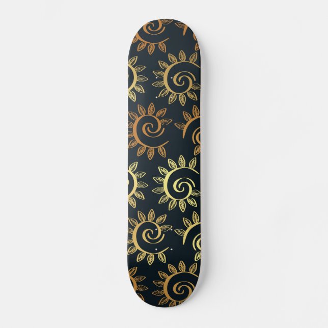 Luxus-Ornamente 39 Skateboard (Vorderseite)