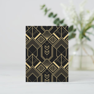 Luxus Ornamente 64 Postkarte
