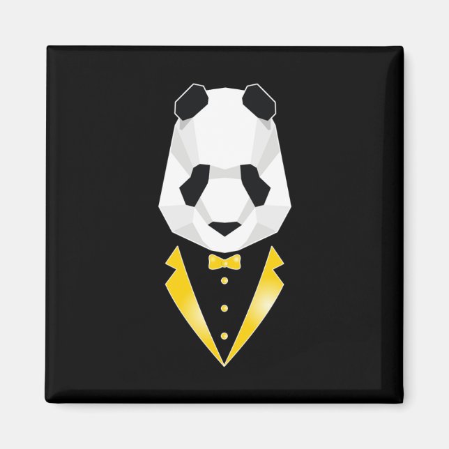 Luxus-Panda Magnet (Vorne)