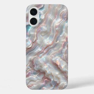 Luxus-Perlmutt-Achat-Handyhülle - Irisierend  iPhone 16 Plus Hülle