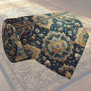Luxus-Perser-Designer-Teppich   Faux-Seide-Halstuc Krawatte