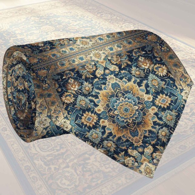 Luxus-Perser-Designer-Teppich | Faux-Seide-Halstuc Krawatte (Von Creator hochgeladen)