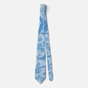Luxus Persisch Blass Pfau Blau Muster Krawatte