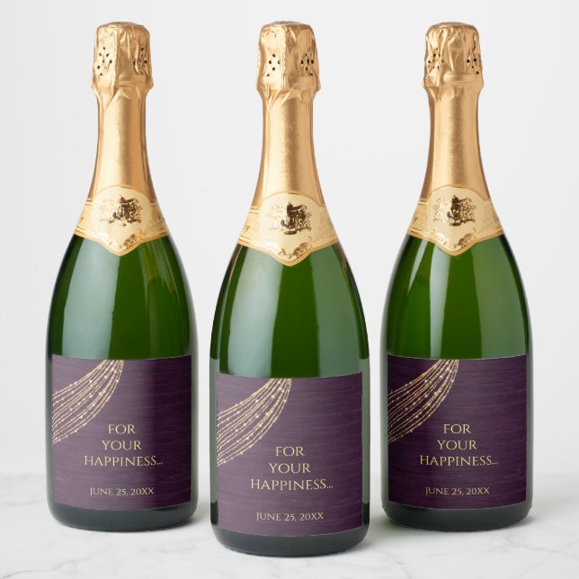 Luxus Persönliche Gestaltung Flasche Sparkling Wei (Flaschen)