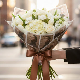 Luxus-Persönliches Mutti-Foto Benutzerdefiniert  Geschenkpapier