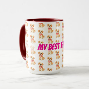Luxus-Pflege Haustier personalisierte moderne Koll Tasse