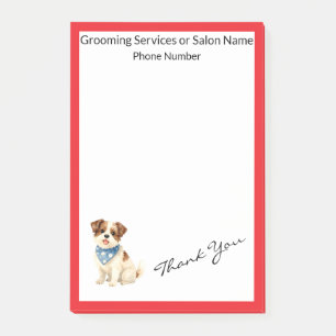 Luxus-Pflege-Hund Personalisierte Trendkollektion Post-it Klebezettel