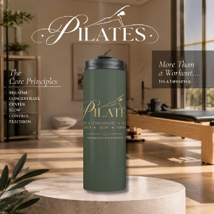 Luxus Pilates Die Goldenen Kernprinzipien Thermosbecher